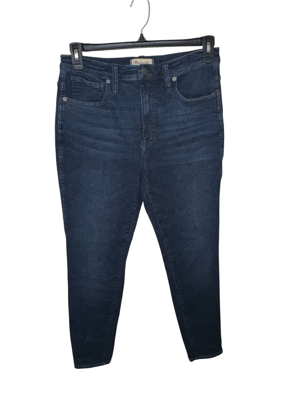 Madewell Women's Dark Indigo High-Rise Skinny Jeans